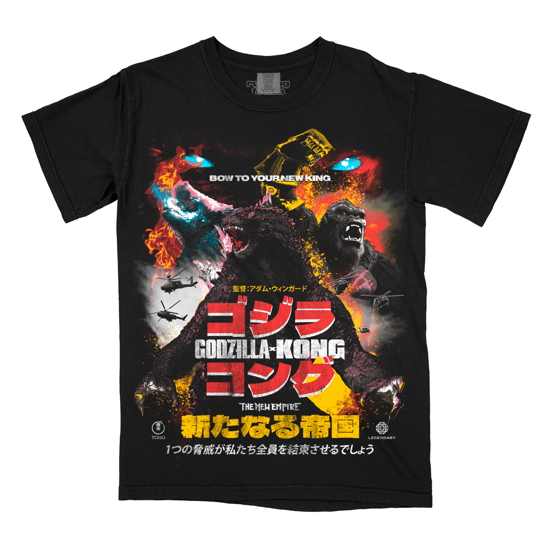 ゴジラxコング 新たなる帝国 // Godzilla x Kong : The New Empire - Unite (T-Shirt / Timed Edition) RF X GHOSTXGHOST