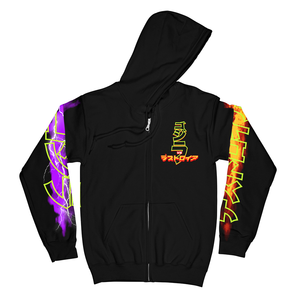 ゴジラVSデストロイア // Godzilla vs. Destoroyah (Zip-Up Hoodie/ Timed Edition) RF X GHOSTXGHOST
