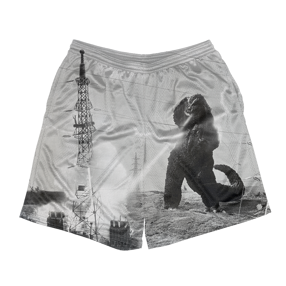 モスラ対ゴジラ // Officially Licensed Mothra VS. Godzilla '64 / Kumayama (All Over Print Basketball Shorts / Timed Edition) RF X GHOSTXGHOST